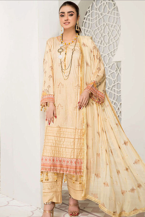 AB Noor Digital Emb Lawn`22 D#1