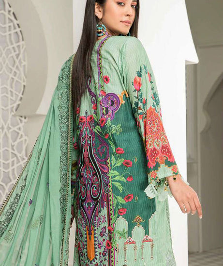 AB Noor Digital Emb Lawn`22 D#2