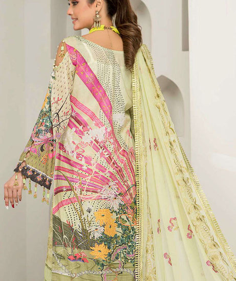 AB Noor Digital Emb Lawn`22 D#5