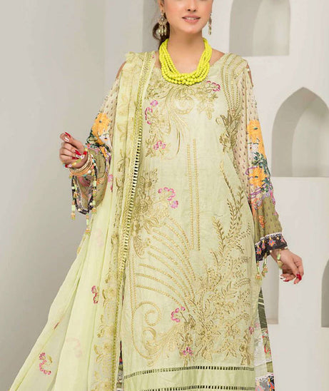 AB Noor Digital Emb Lawn`22 D#5