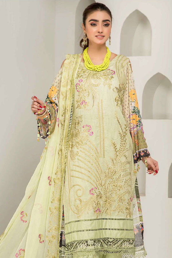 AB Noor Digital Emb Lawn`22 D#5