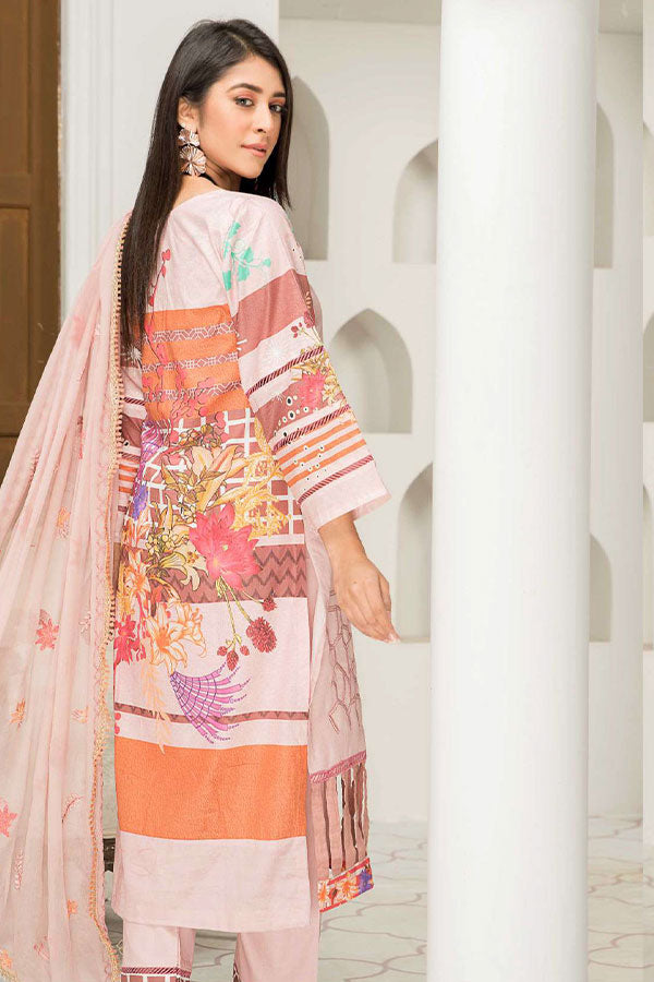 AB Noor Digital Emb Lawn`22 D#6-A