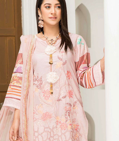 AB Noor Digital Emb Lawn`22 D#6-A