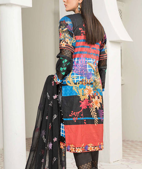 AB Noor Digital Emb Lawn`22 D#6-B