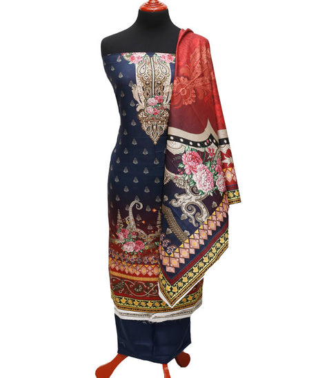 Abrish D/Classic Lawn`22 D#702 L Blue