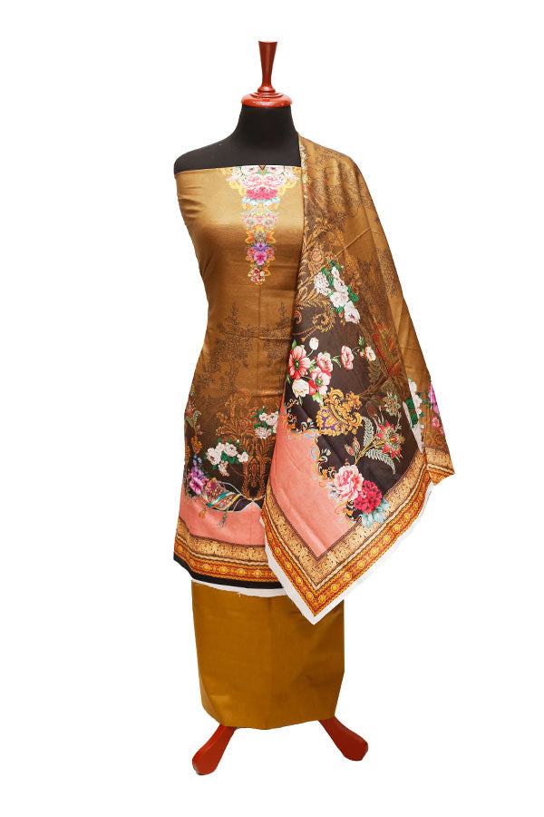 Abrish D/Classic Lawn`22 D#711 D Brown