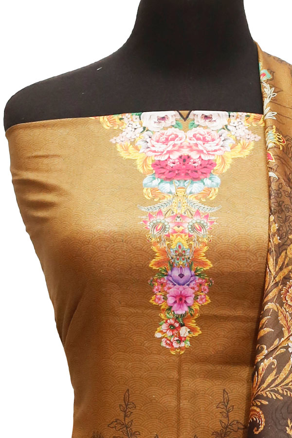 Abrish D/Classic Lawn`22 D#711 D Brown