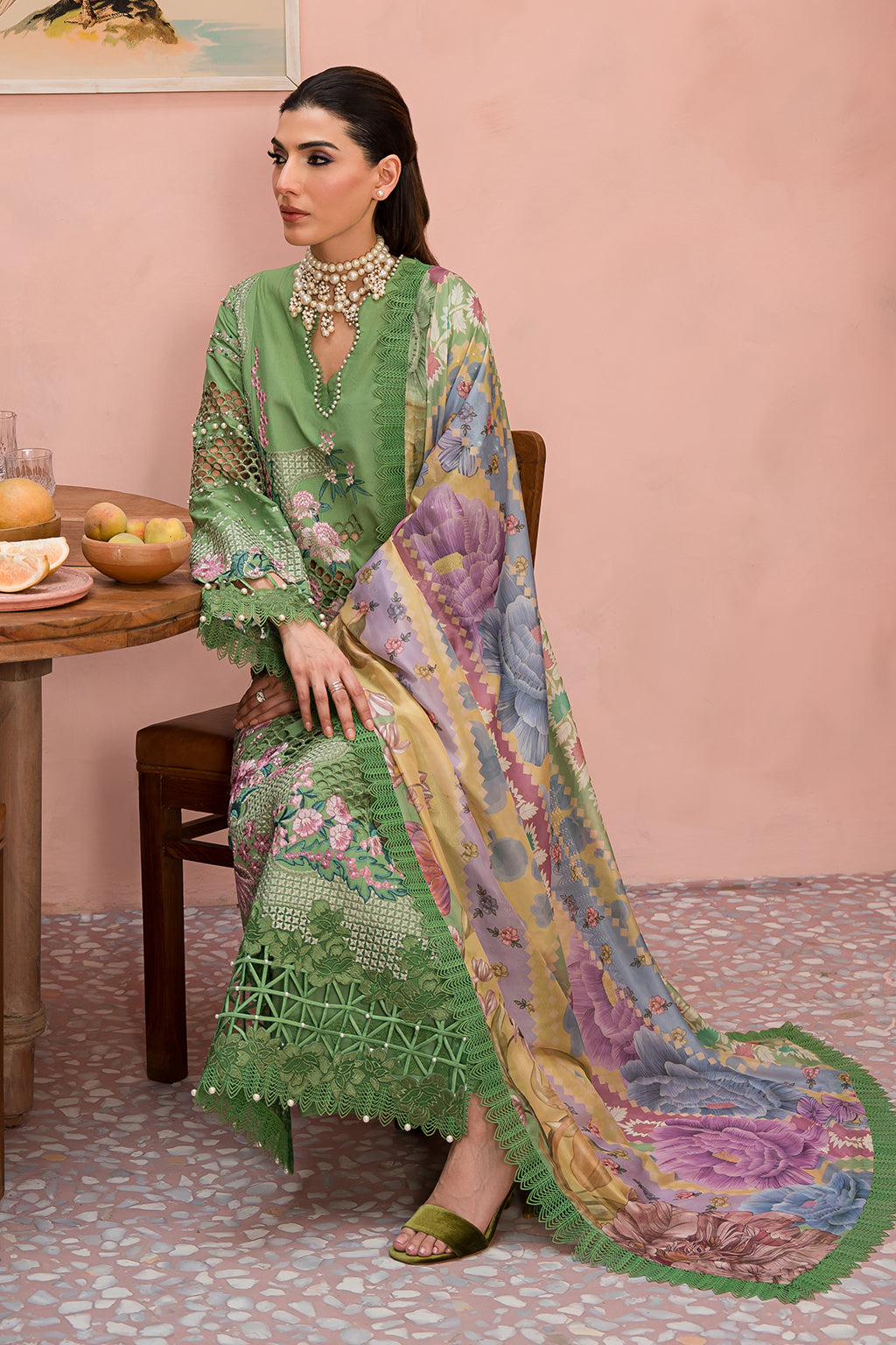 Afrozeh Eid Festive Lawn`24 AEF#02