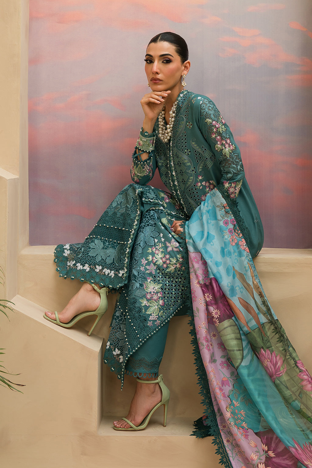 Afrozeh Eid Festive Lawn`24 AEF#01