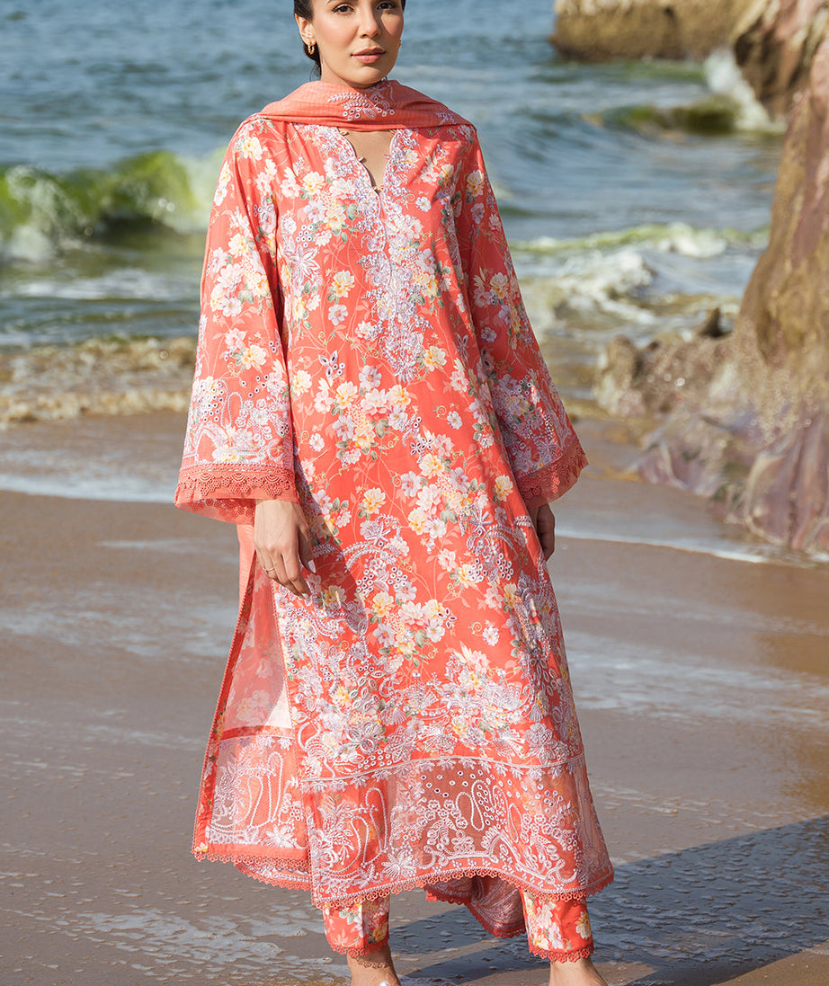 Afrozeh Summer Together Lawn'24 D#09 (Jasmine)