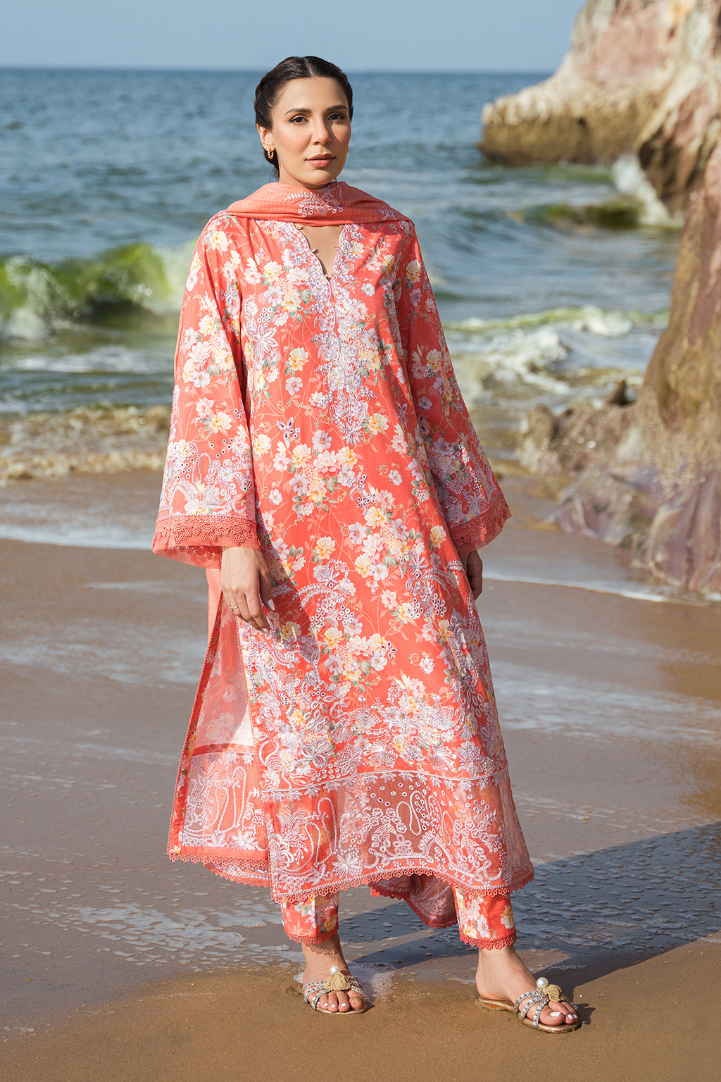 Afrozeh Summer Together Lawn'24 D#09 (Jasmine)