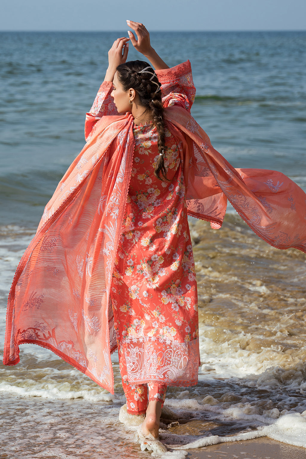 Afrozeh Summer Together Lawn'24 D#09 (Jasmine)