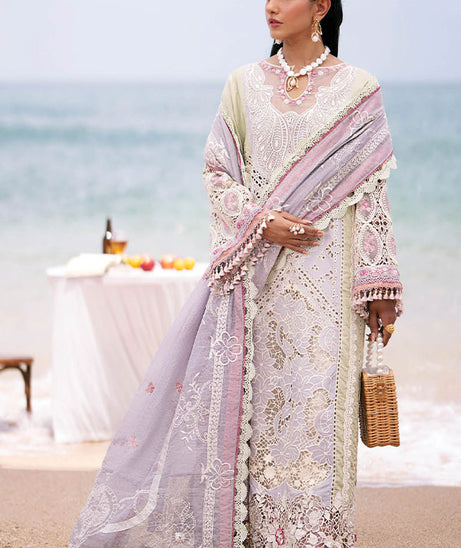 AJR Dastan Luxury Lawn`25 D#1 (WAVE)