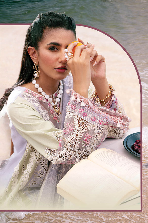 AJR Dastan Luxury Lawn`25 D#1 (WAVE)
