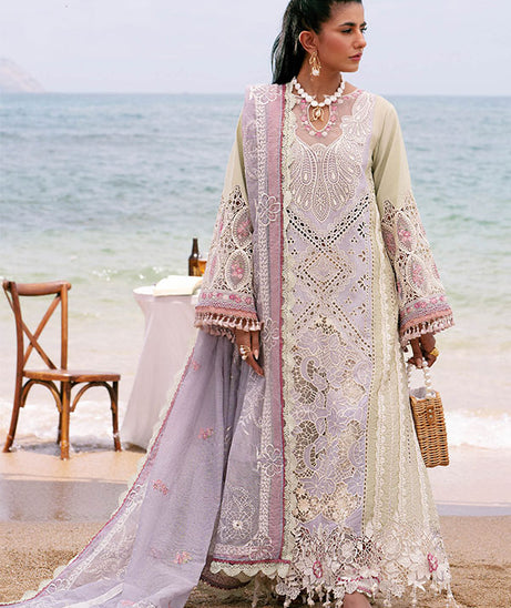 AJR Dastan Luxury Lawn`25 D#1 (WAVE)