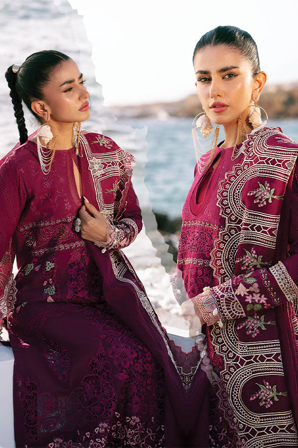 AJR Dastan Luxury Lawn`25 D#2 (CHERRY WINE)