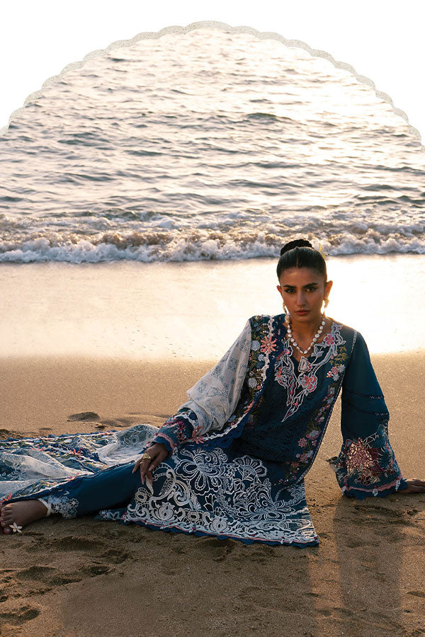 AJR Dastan Luxury Lawn`25 D#5 (AURA)