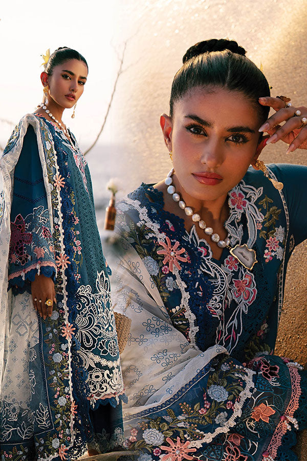 AJR Dastan Luxury Lawn`25 D#5 (AURA)