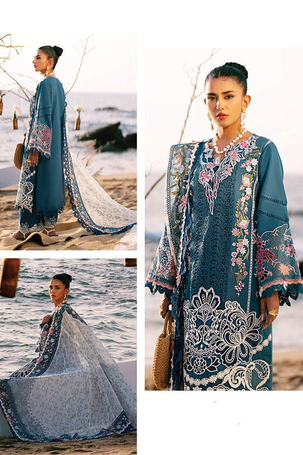 AJR Dastan Luxury Lawn`25 D#5 (AURA)