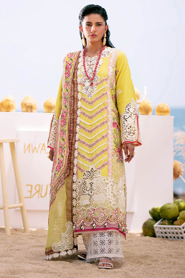 AJR Dastan Luxury Lawn`25 D#6 (SUNSET)