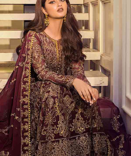 Asim Jofa Jaan-E-Adaa Chiffon'22 AJSE#07