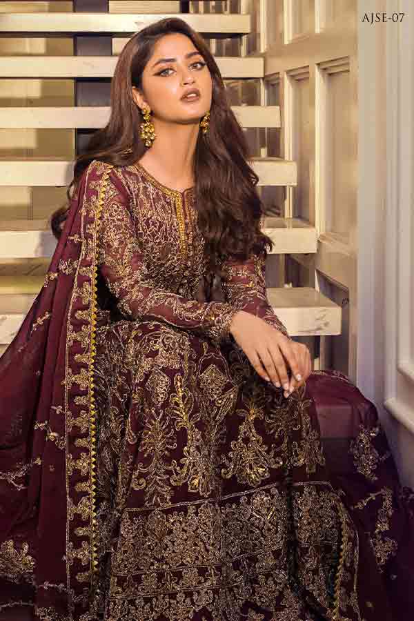Asim Jofa Jaan-E-Adaa Chiffon'22 AJSE#07