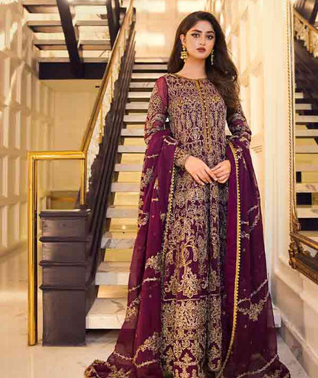 Asim Jofa Jaan-E-Adaa Chiffon'22 AJSE#07