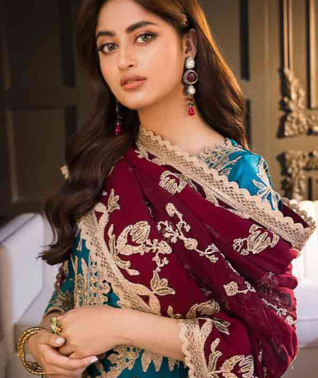 Asim Jofa Jaan-E-Adaa Chiffon'22 AJSE#09