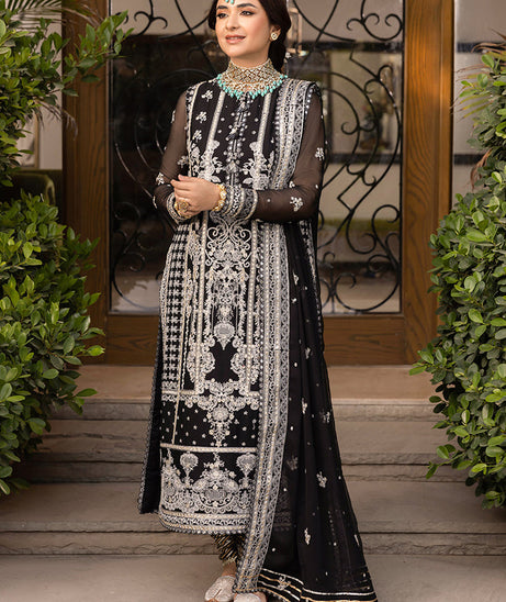 Asim Jofa Noorie Maahru Merub Chiffon'23 AJSM#34