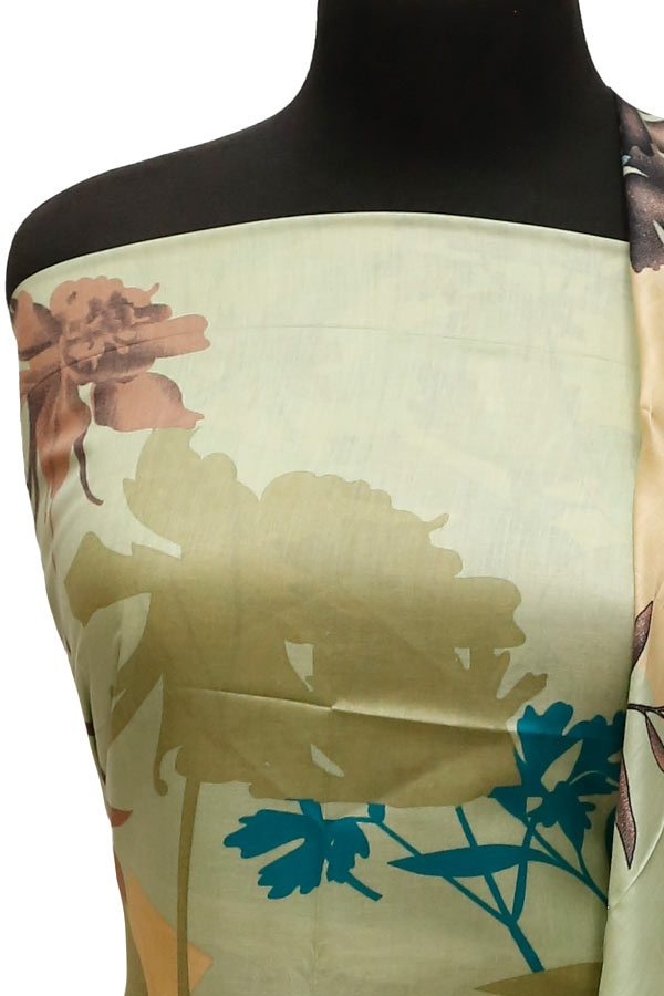 Al-Hamra Designer Lawn`22 D#411 Green