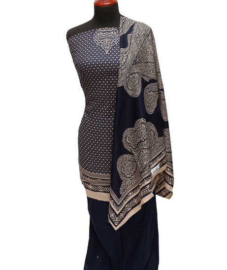 Al-Hamra Designer Lawn`22 D#412 N Blue