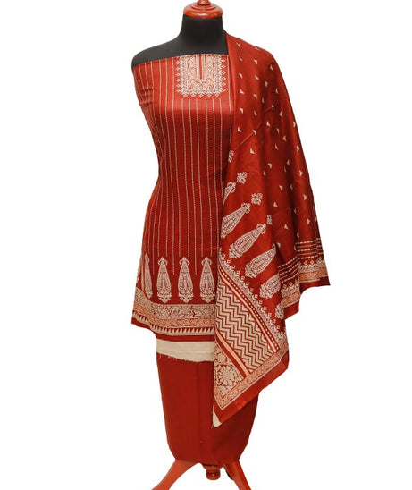 Al-Hamra Designer Lawn`22 D#426 Rust