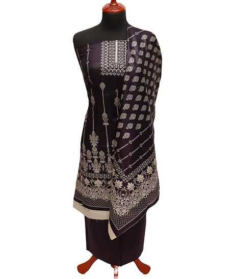 Al-Hamra Designer Lawn`22 D#428 Purple