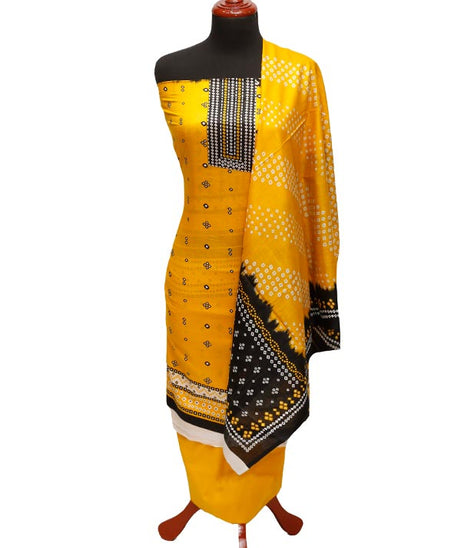 Al-Hamra Designer Lawn`22 D#431 Yellow