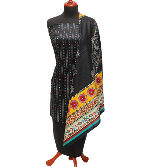 Al-Hamra Designer Lawn`22 D#434 Black