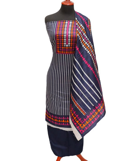 Al-Hamra Designer Lawn`22 D#440 N Blue