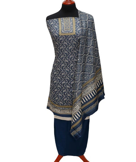 Al-Hamra Designer Lawn`22 D#443 N Blue