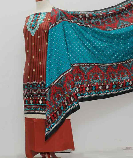 AL Hamra Grace C/Linen`20 D#930 Maroon