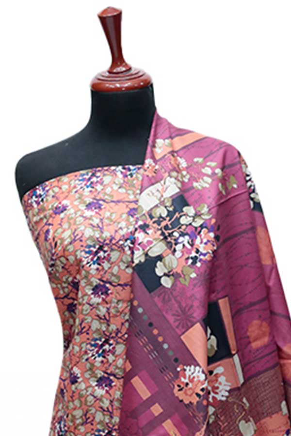 Al Hamra Hareem Khaddar`24 D#8002 D-Peach