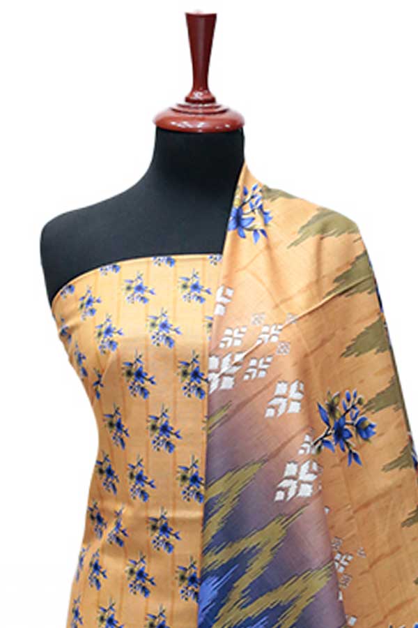 Al Hamra Hareem Khaddar`24 D#8004 Mustard