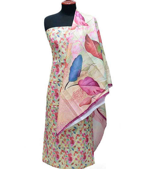Al Hamra Hareem Khaddar`24 D#8006 Lemon