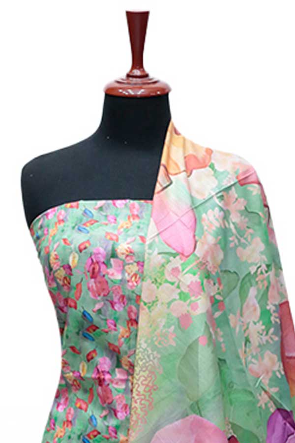 Al Hamra Hareem Khaddar`24 D#8007 Apple Green