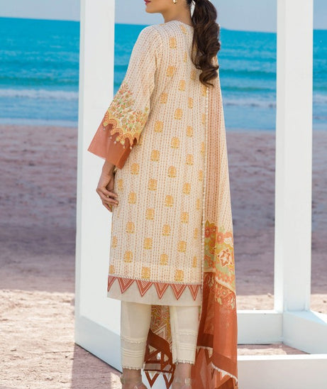 AL Karam S/S Lawn`21 SS#15.1 (Beige)