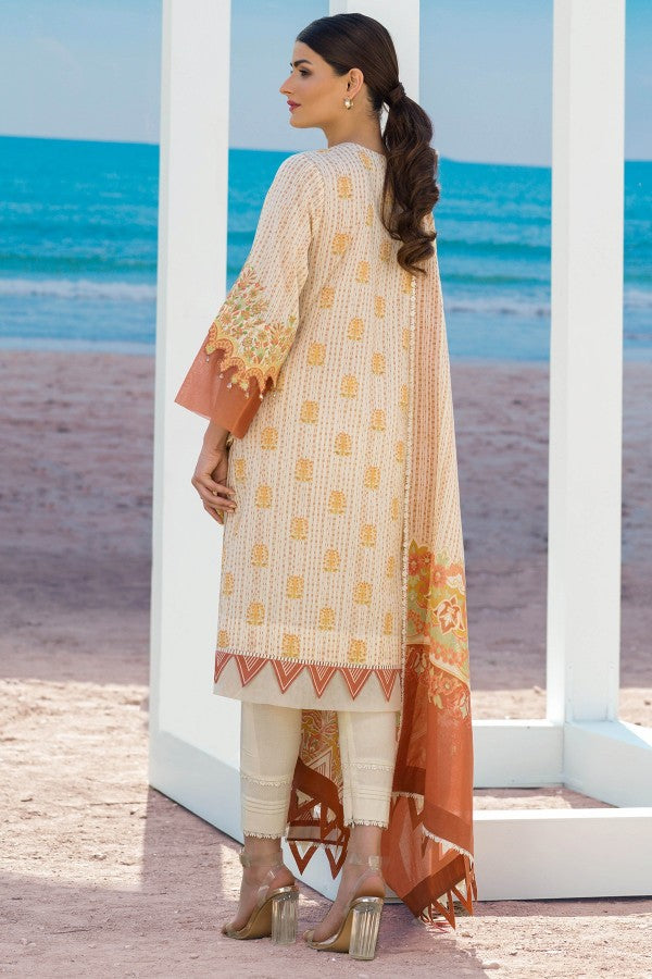 AL Karam S/S Lawn`21 SS#15.1 (Beige)