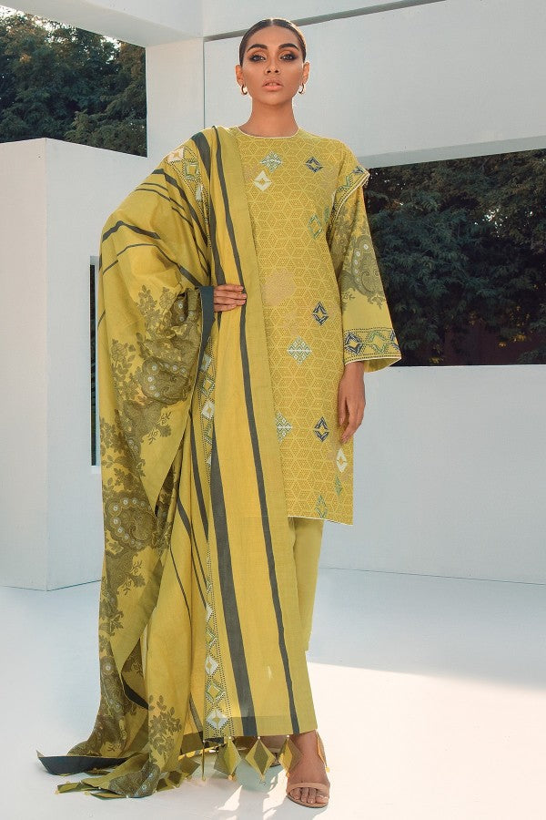 AL Karam S/S Lawn`21 SS#35.1 (Yellow)