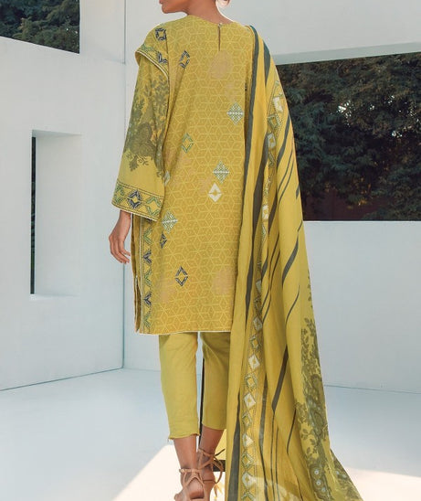 AL Karam S/S Lawn`21 SS#35.1 (Yellow)