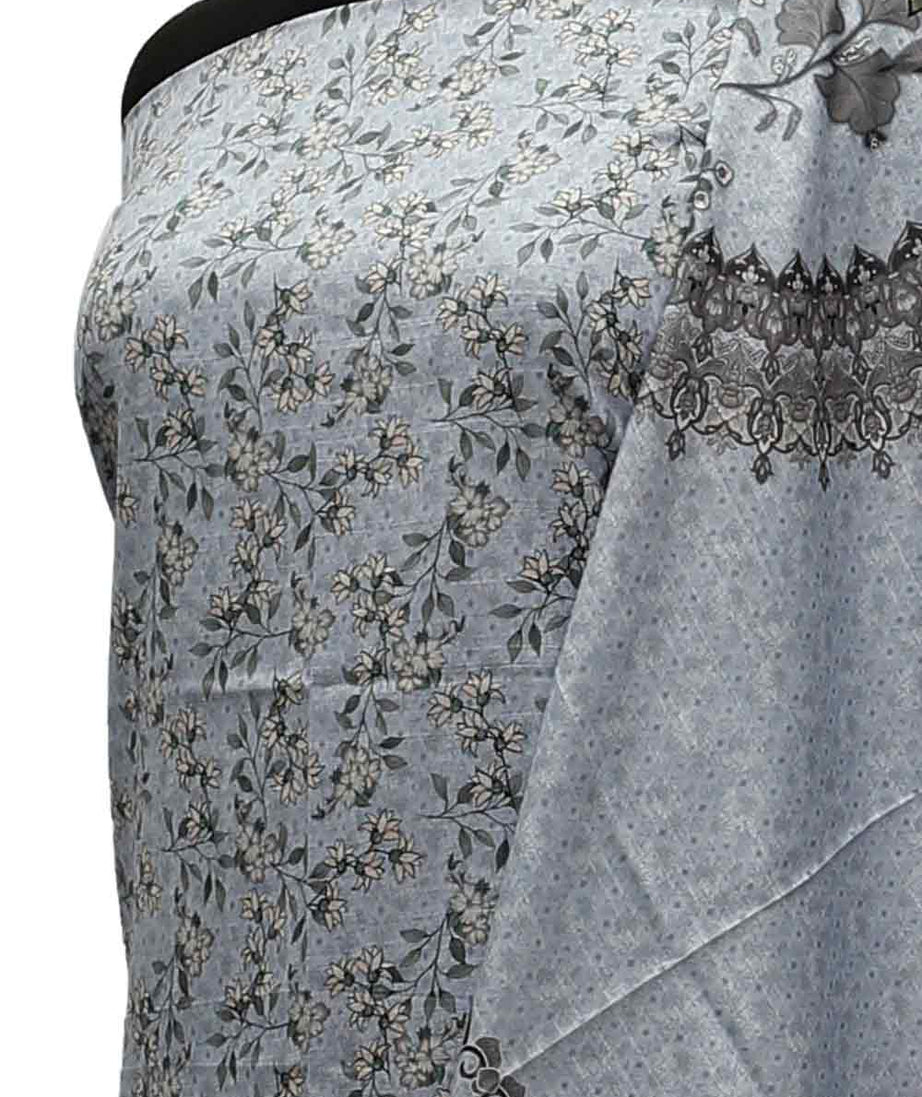 AL-Rauf Print Khaddar'21 D#20783 L Grey