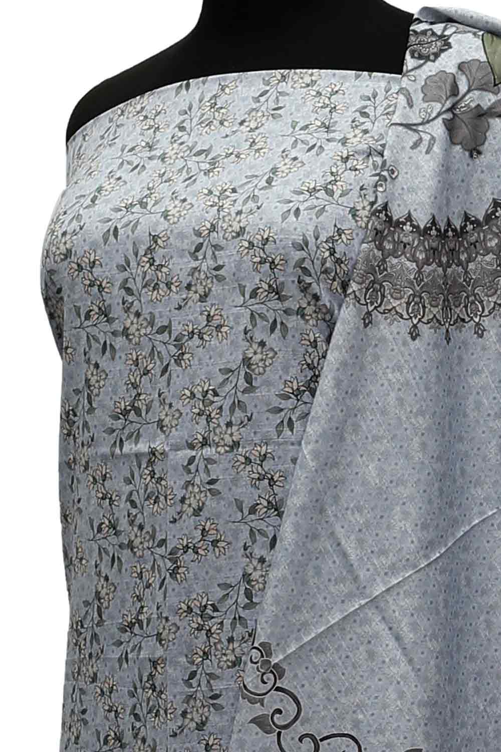 AL-Rauf Print Khaddar'21 D#20783 L Grey