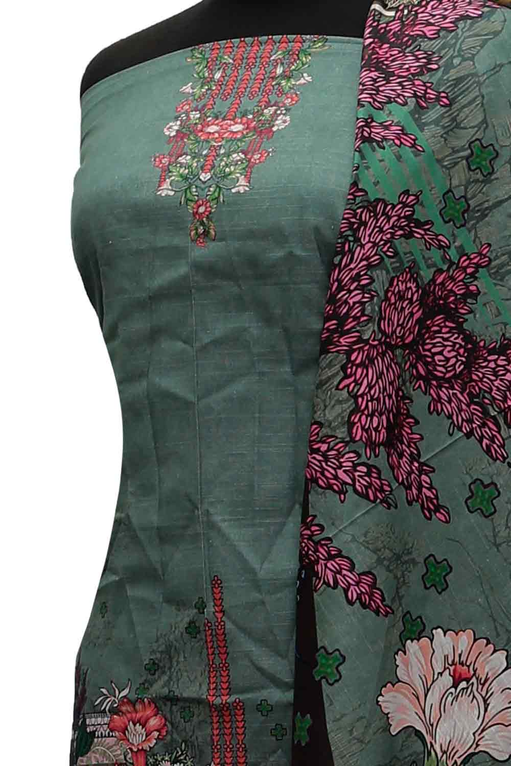 AL-Rauf Print Khaddar'21 D#20887 Green