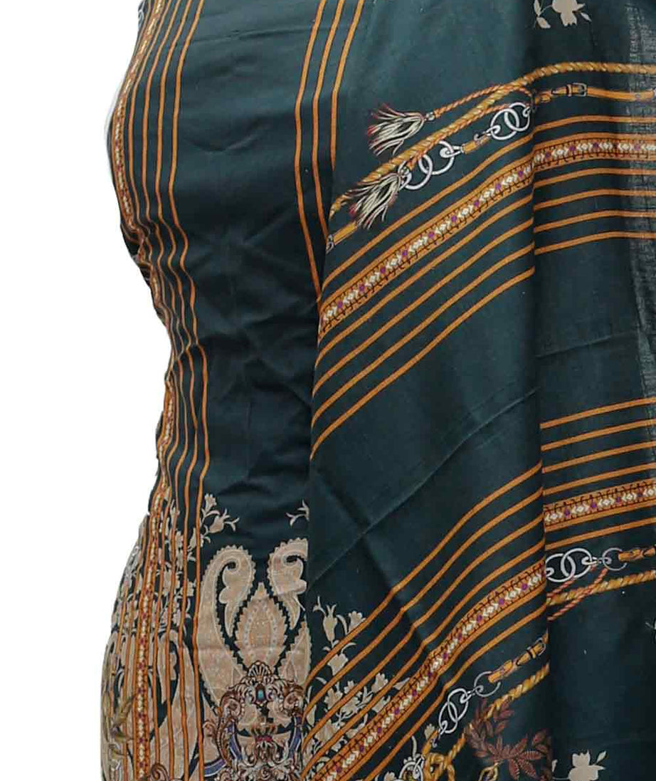 AL-Rauf Print Khaddar'21 D#20888 D Grey